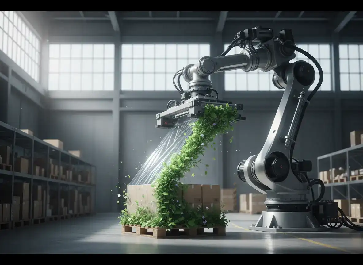 Zrównoważona paletyzacja – robot paletyzujący z systemem pre-stretch i odzyskiem energii