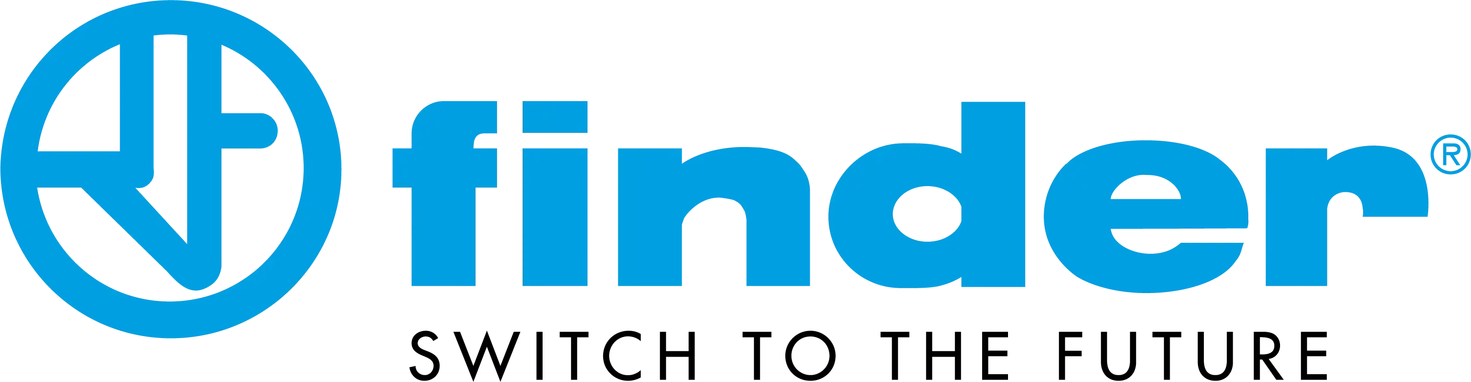Finder logo - manufacturer of relays and automation.