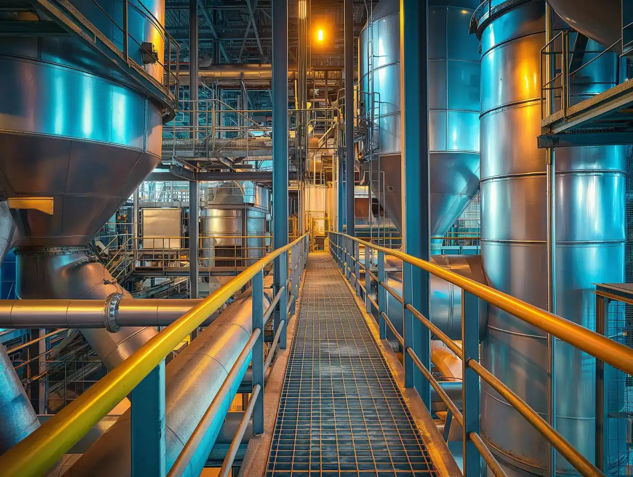 Modern industrial facility.