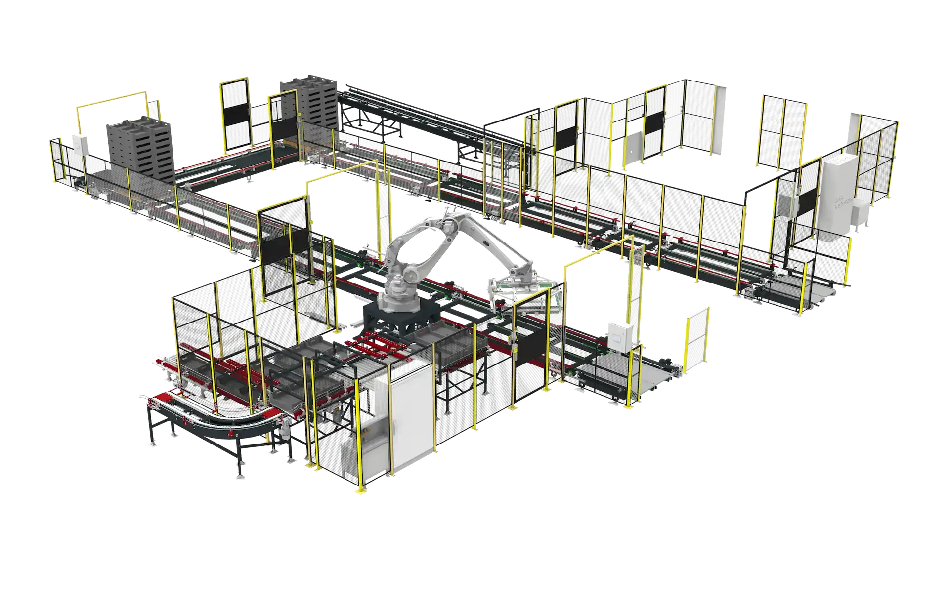 Linia technologiczna do automatycznej maszyny do sadzenia cebulek w firmie Polskie Tulipany.